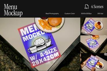 Menu Mockup