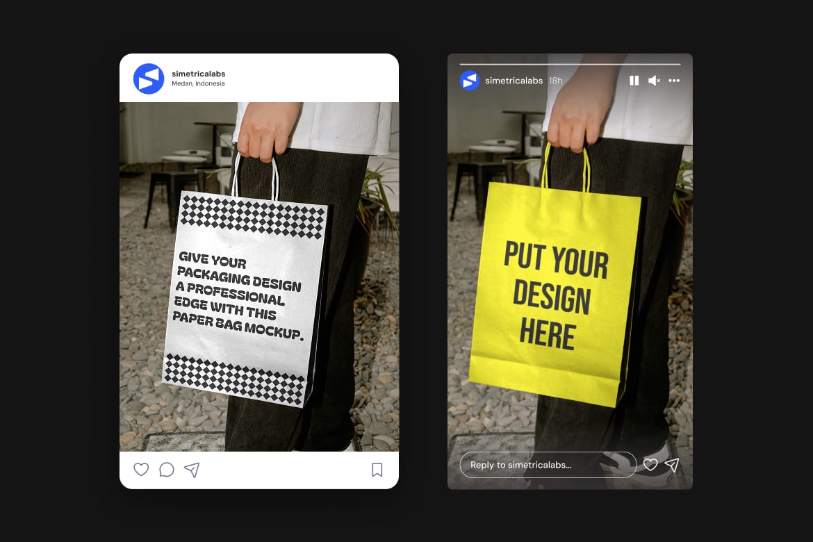 Paper Bag Mockup