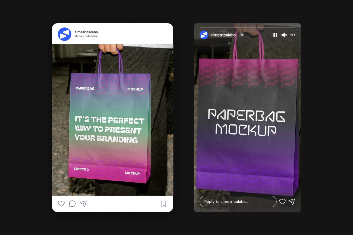 Paper Bag Mockup