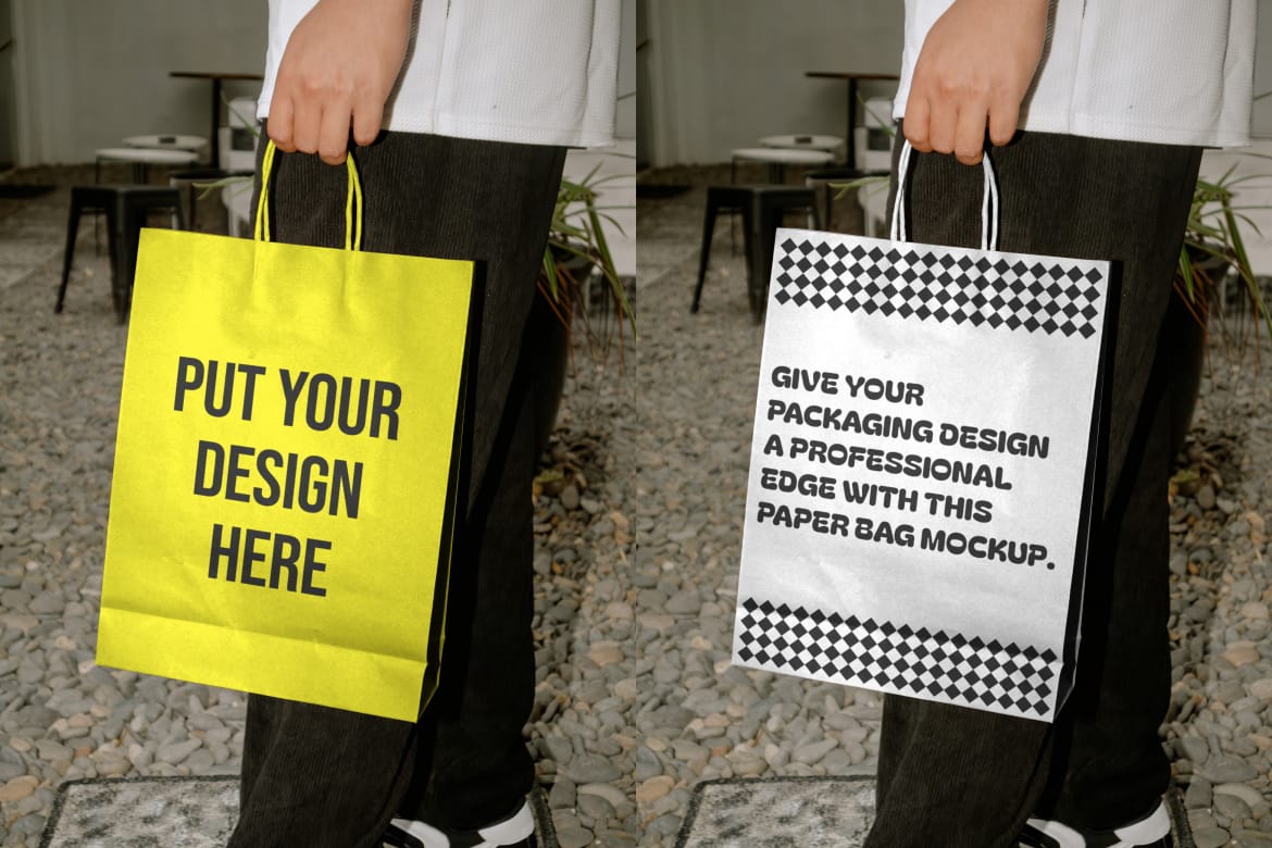 Paper Bag Mockup