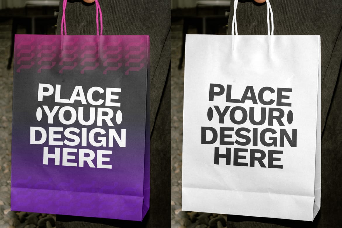 Paper Bag Mockup