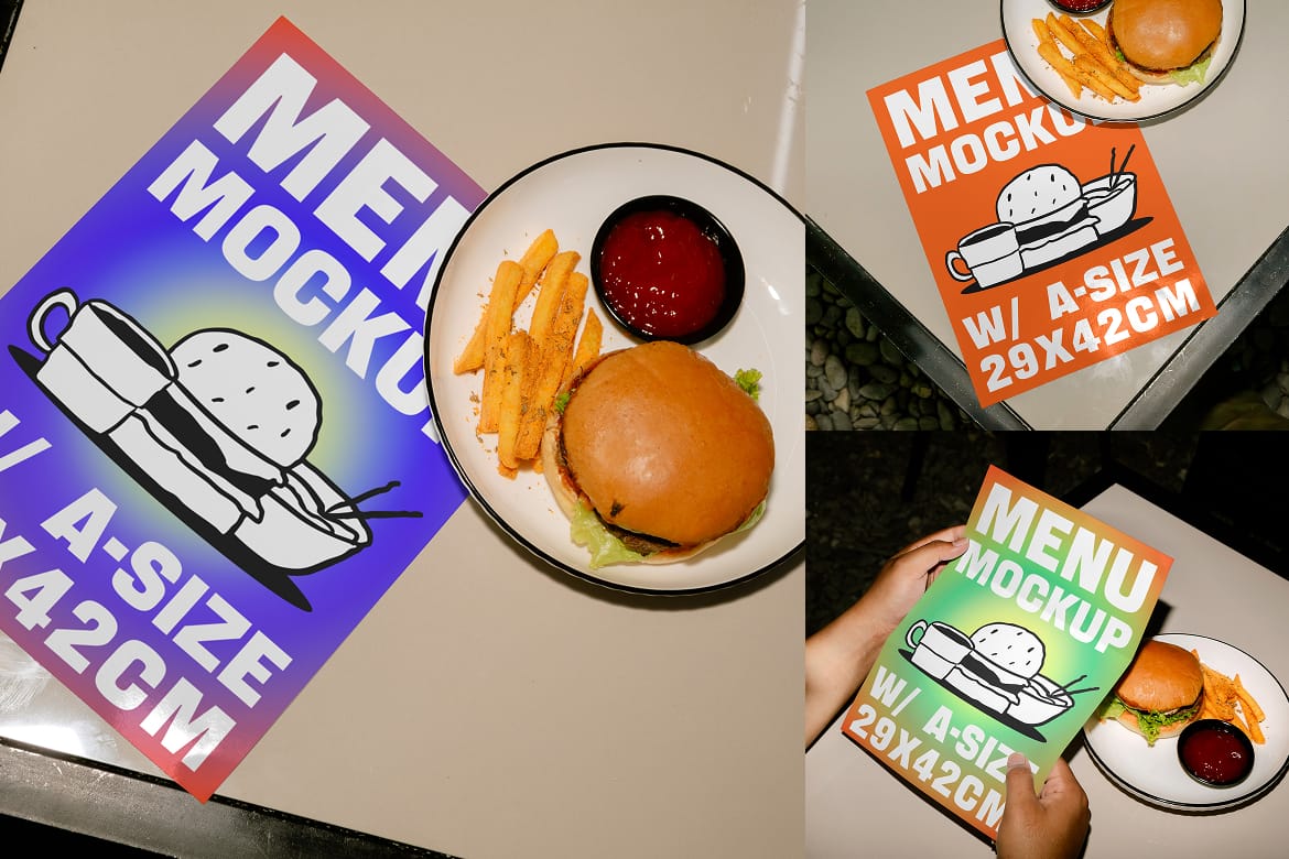 Menu Mockup