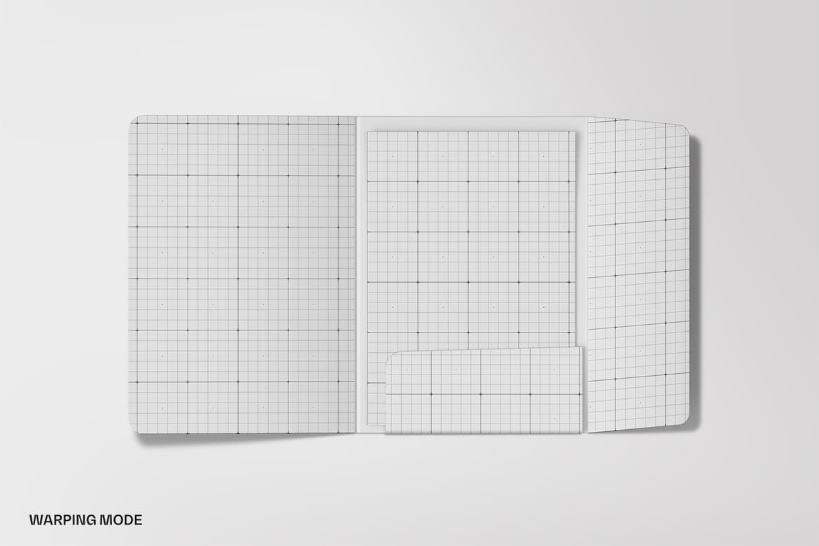 A4 Presentation Folder with Letterhead Mockup