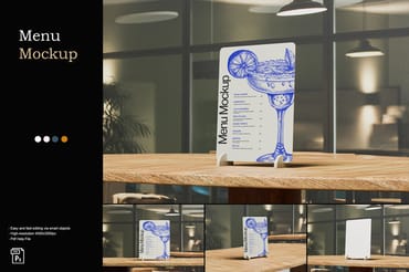 Menu Mockup