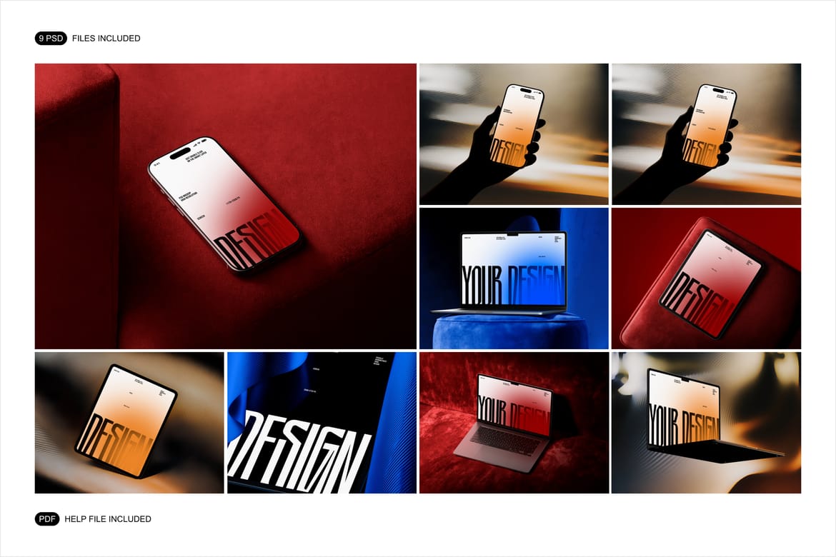 Apple Devices Mockup Set