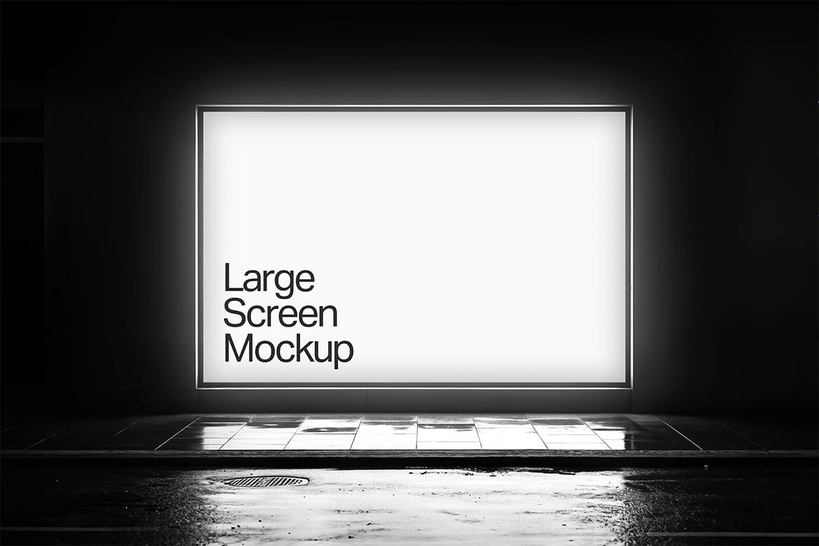 Large Screen Mockup 04