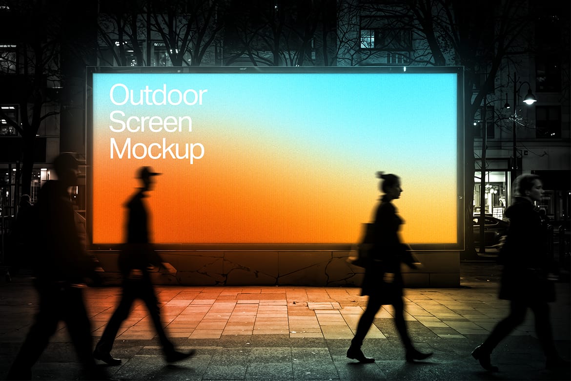 Outdoor Screen Mockup