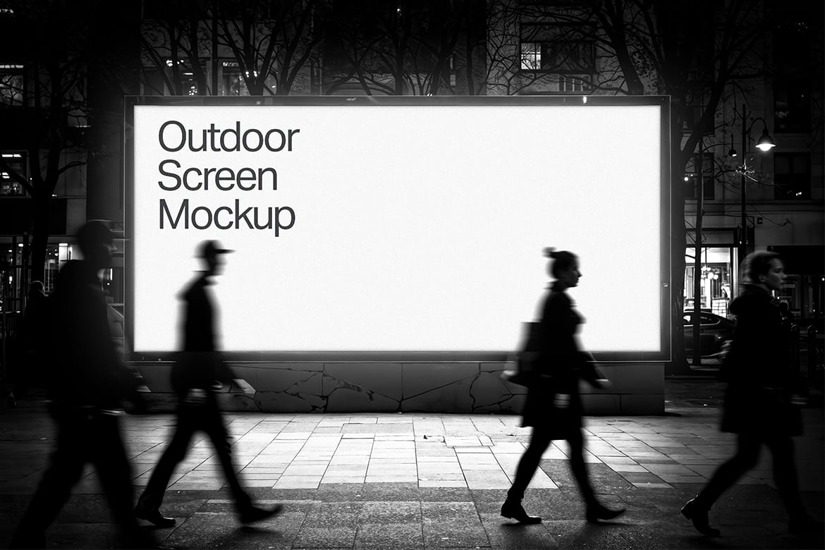 Outdoor Screen Mockup