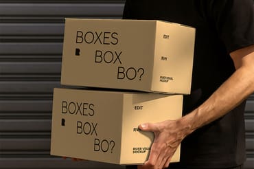 Boxes Free Mockup