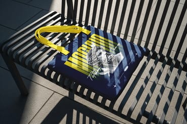 Modern Tote Bag Urban Mockup