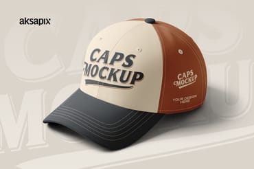  Caps Mockup