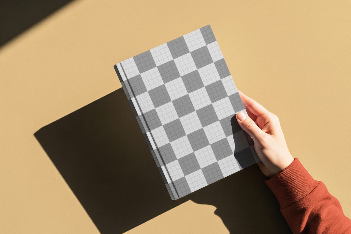 Minimalist Book Cover Mockup