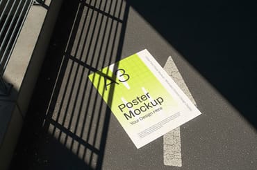 Minimalist Urban Poster Mockup