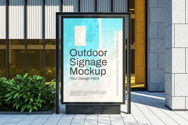Outdoor Signage Mockup