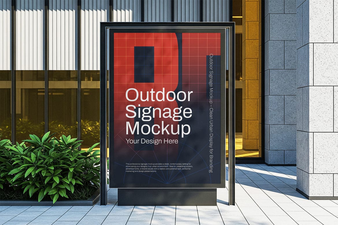Outdoor Signage Mockup