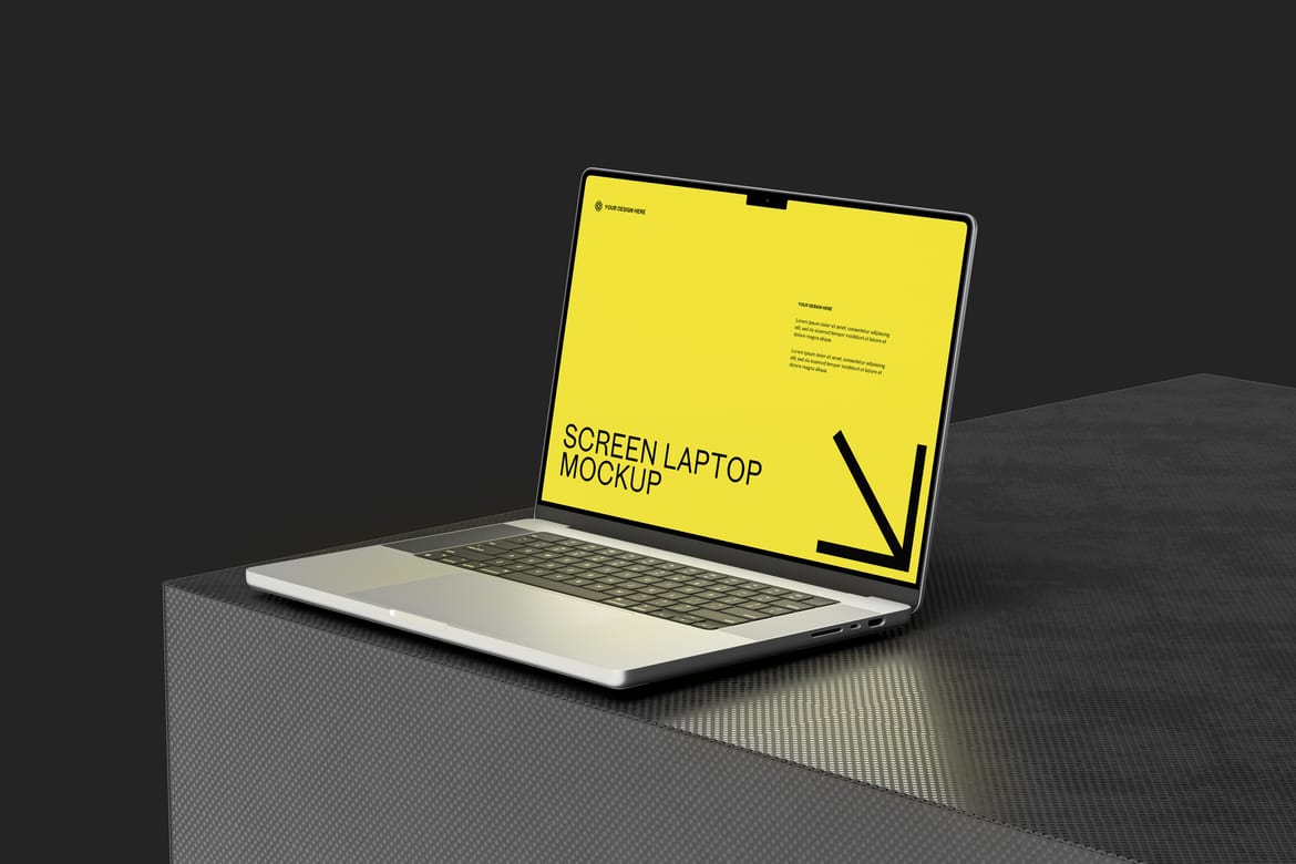 Laptop Screen Mockup