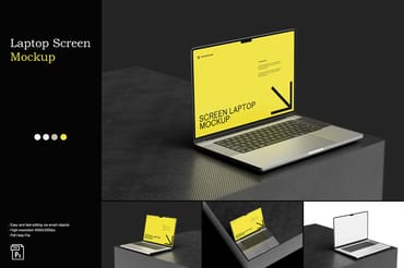 Laptop Screen Mockup