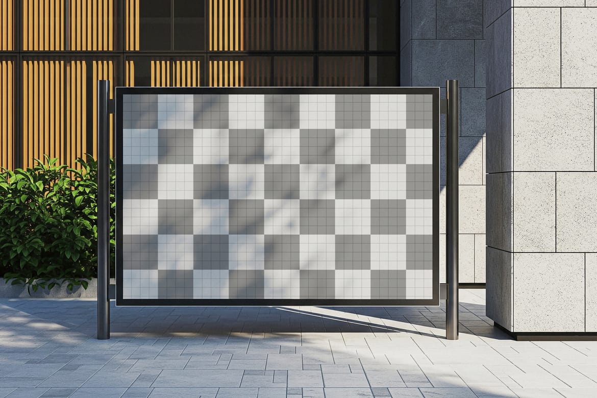 Urban Billboard Mockup