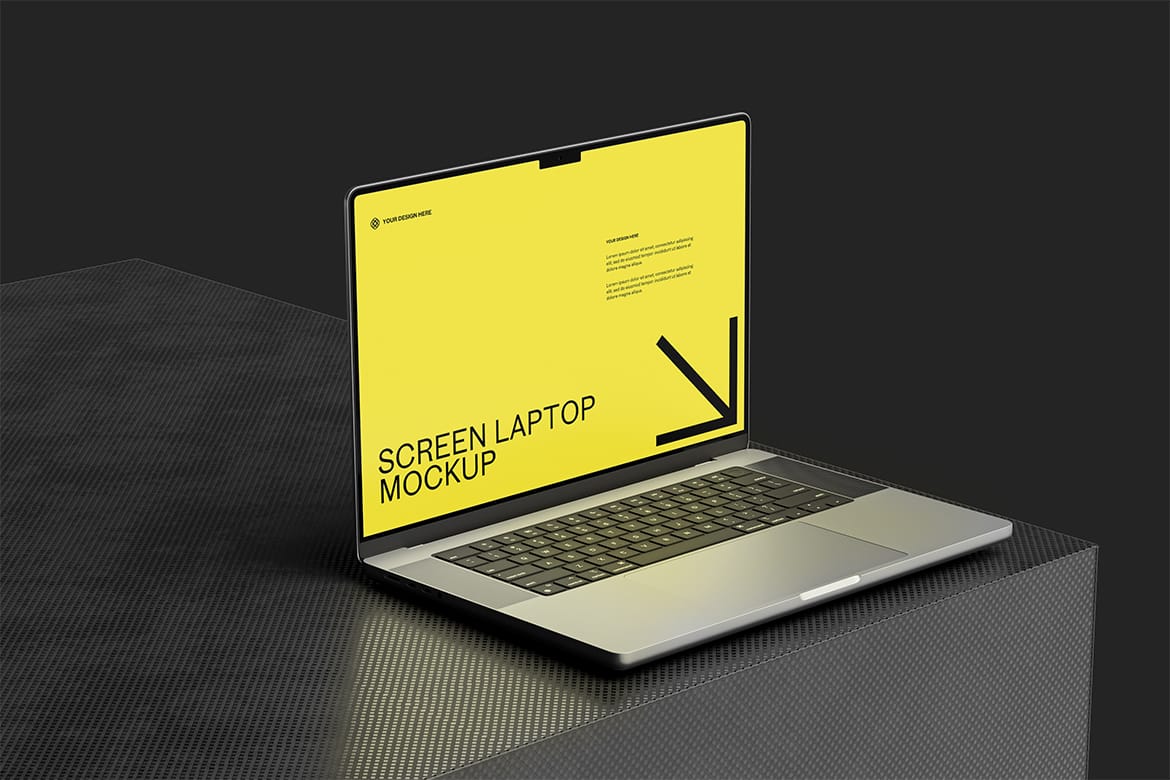 Laptop Screen Mockup