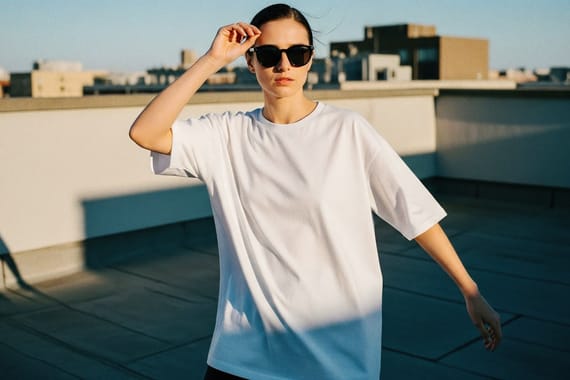 8 Vintage Oversized T-Shirt Mockups VOL. 01