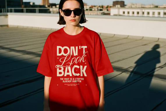 8 Vintage Oversized T-Shirt Mockups VOL. 01