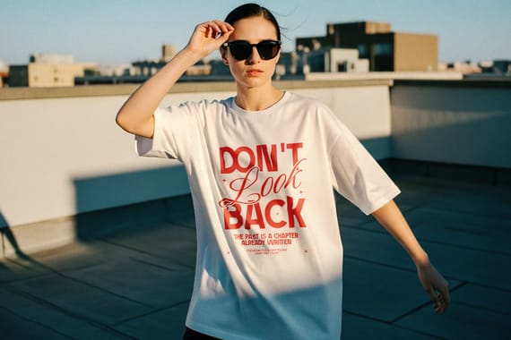 8 Vintage Oversized T-Shirt Mockups VOL. 01