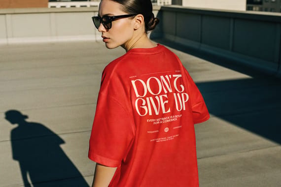 8 Vintage Oversized T-Shirt Mockups VOL. 01