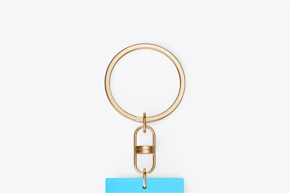 acrylic keychain mockup