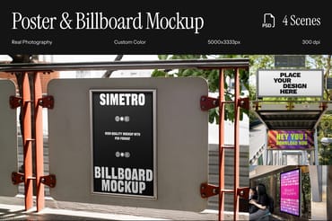 Poster & Billboard Mockup