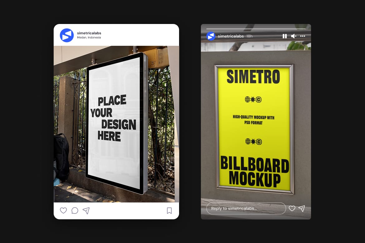 Poster & Billboard Mockup