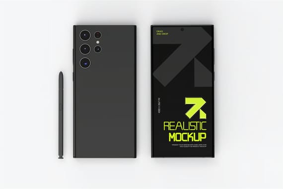 Android App Phone Screen Mockup