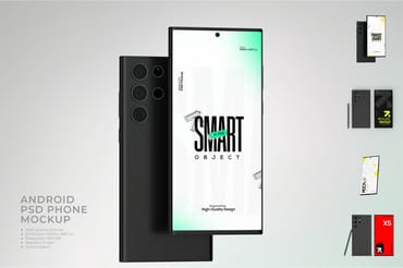 Android App Phone Screen Mockup
