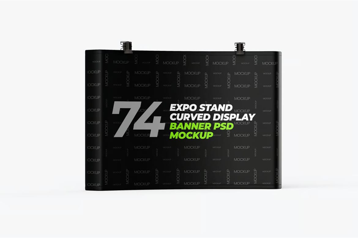 Backdrop Banner Stand Mockup