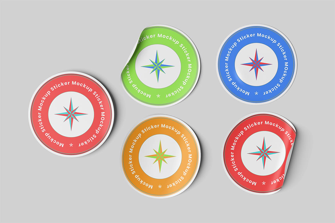 Sticker Mockup