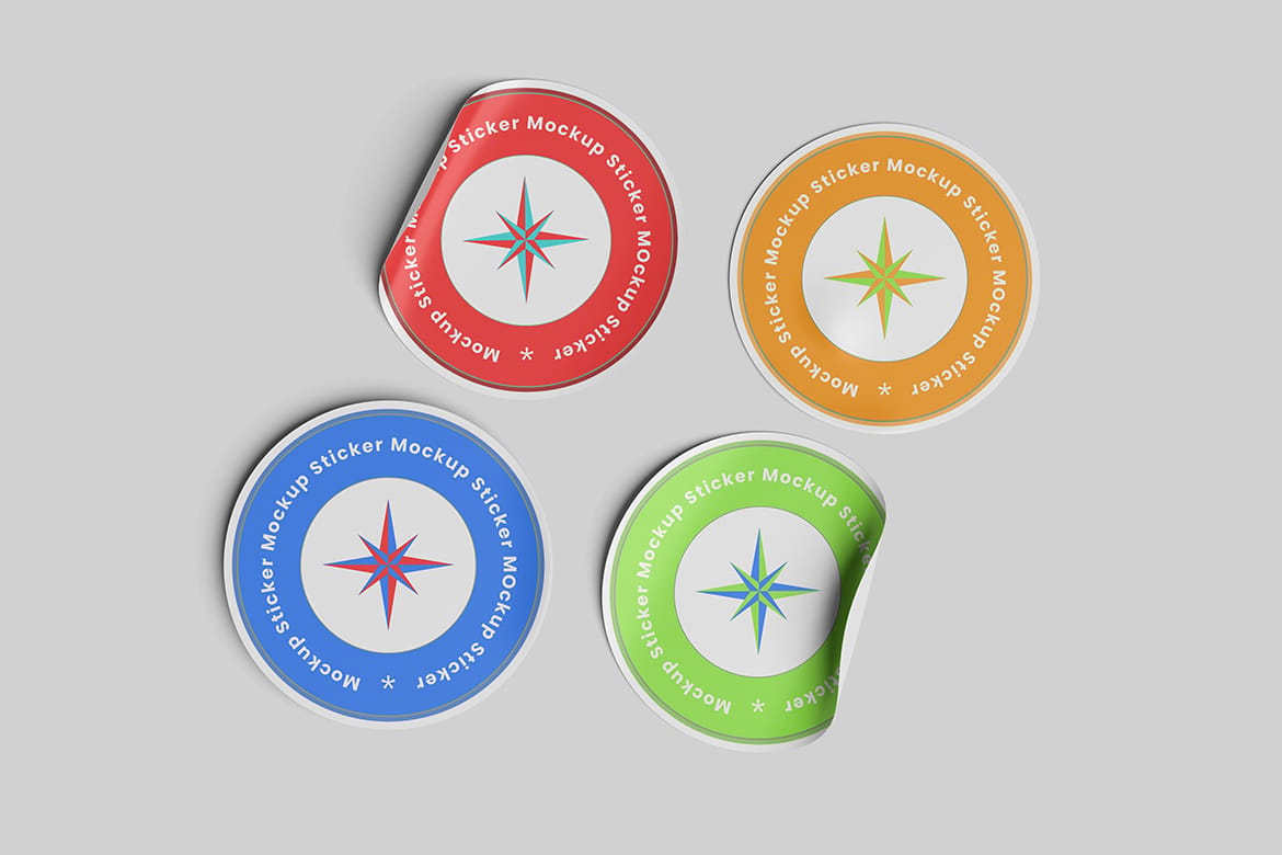Sticker Mockup