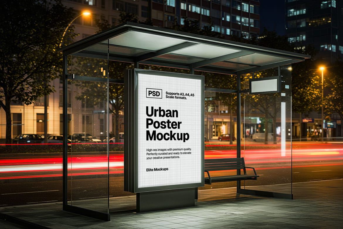 Urban Poster Mockup Collection