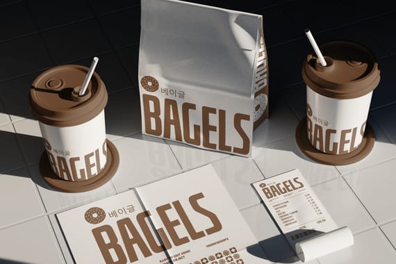 Cafe Branding Mockup