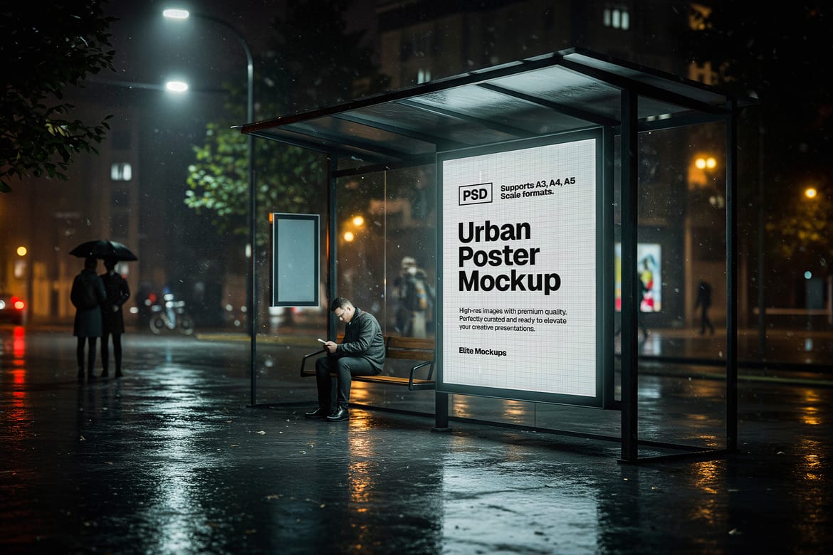 Urban Poster Mockup Collection
