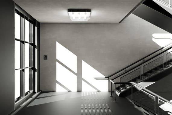 Stair Wall Mockup
