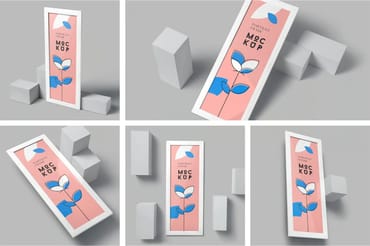 3 x 1 Frame Mockups