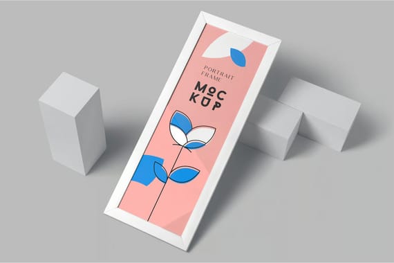 3 x 1 Frame Mockups