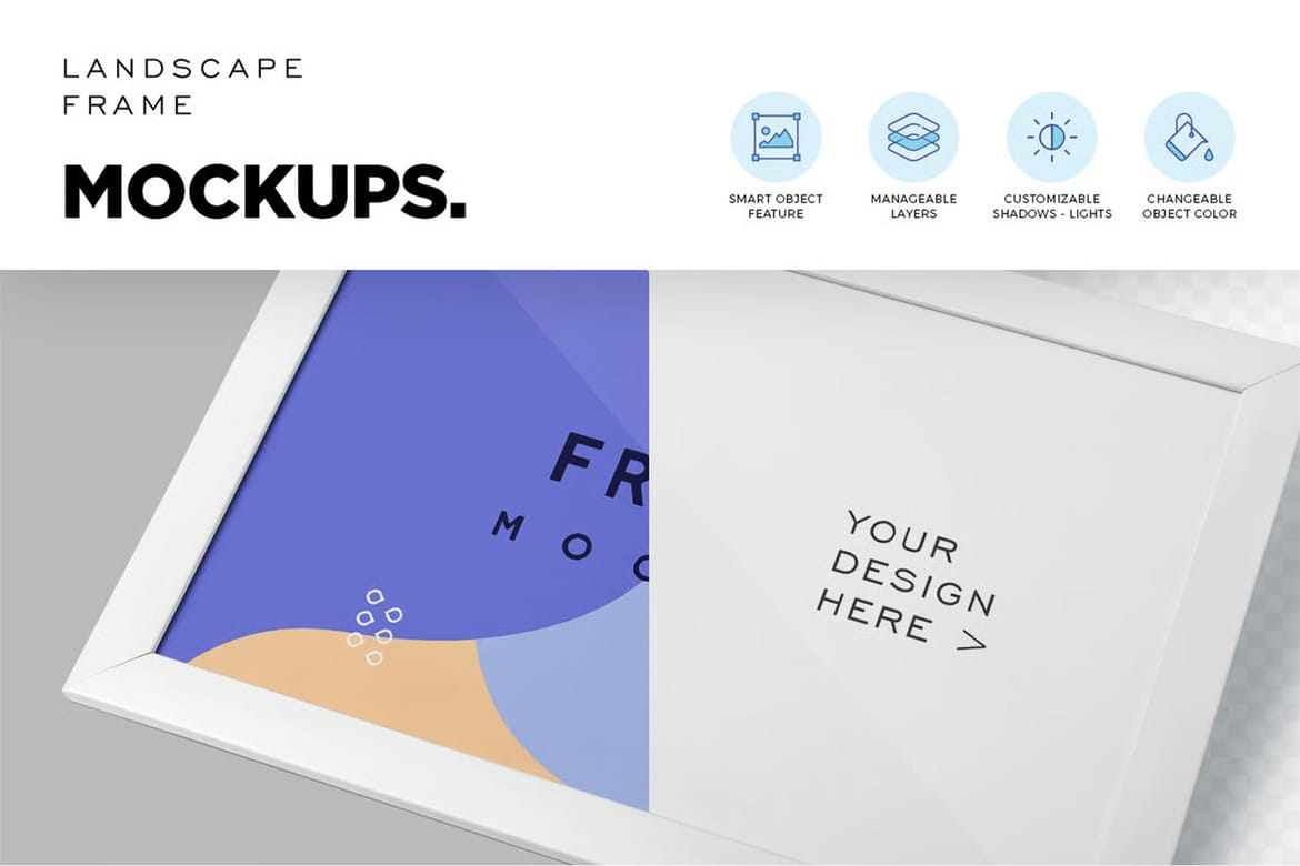 3 x 2 Frame Mockups