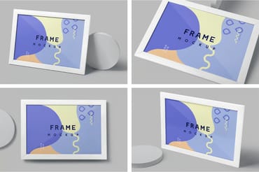 3 x 2 Frame Mockups