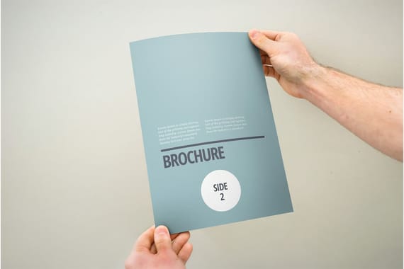3xA4 Brochure Mock-up