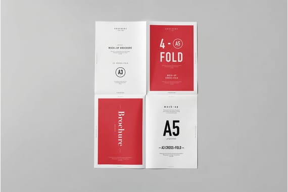 A3 Flyer Mockup