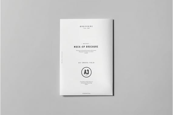A3 Flyer Mockup