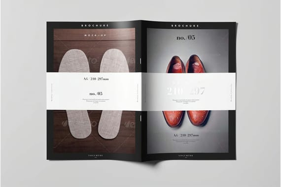 A4 Brochure Mock-up