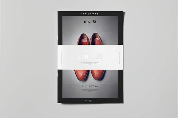 A4 Brochure Mock-up