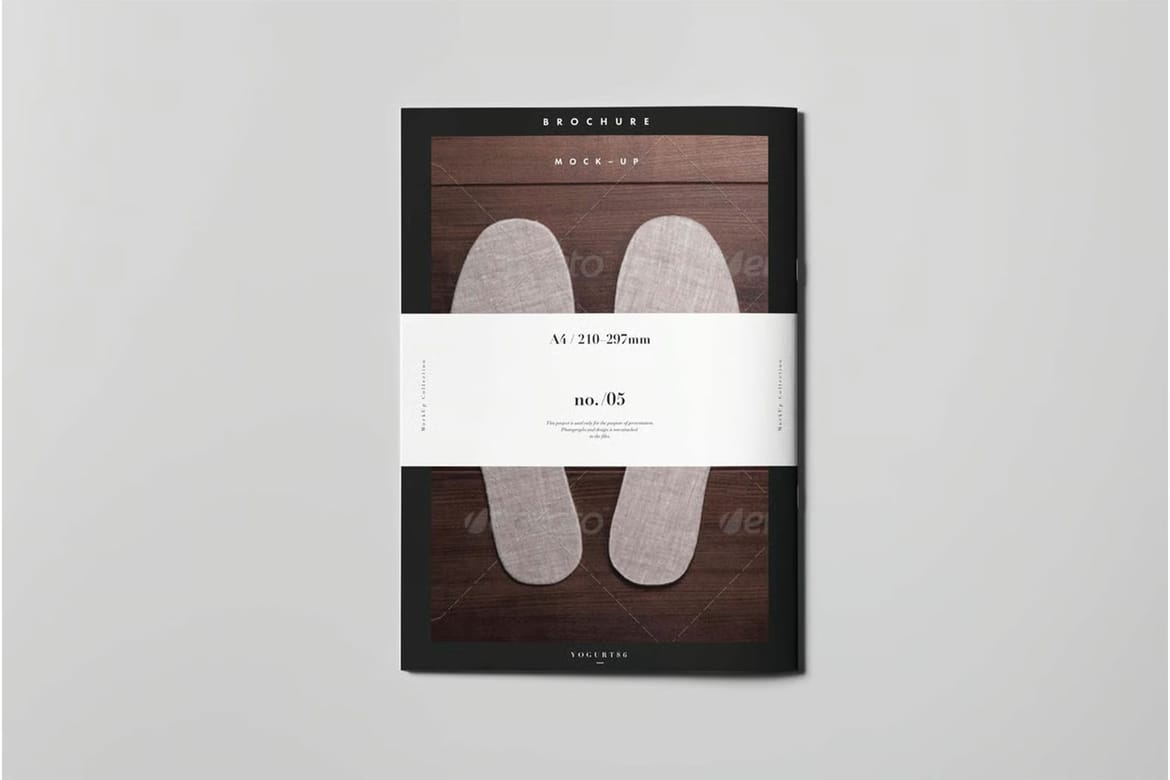 A4 Brochure Mock-up