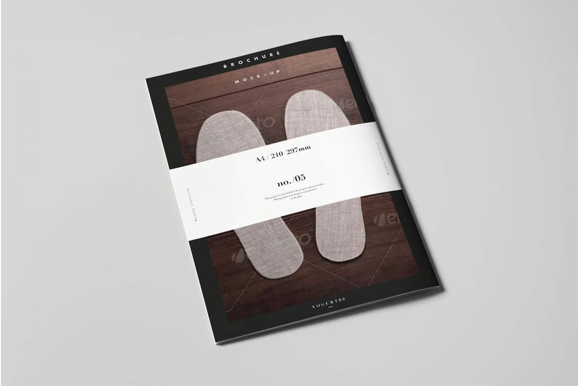 A4 Brochure Mock-up